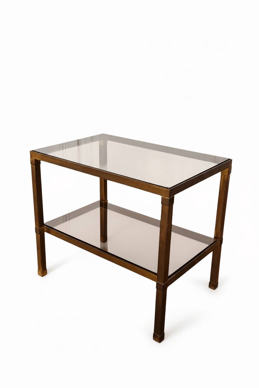 Pierre Vandel, coffee table with two tops