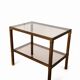 Pierre Vandel, coffee table with two tops
