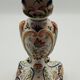 Pair of candlesticks in faience