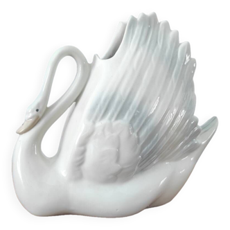 Vintage Swan Vase
