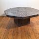 marble octagonal coffee table