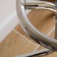 Vintage chrome coat rack