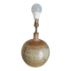 Table lamp in pyrite stone