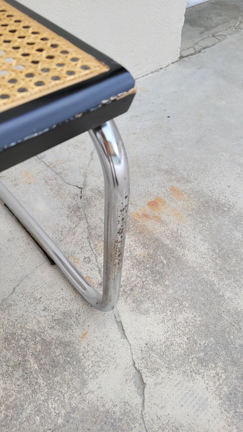 Armchair by Marcel Breuer model b64 italy