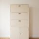 Vintage industrial metal storage furniture