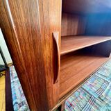 Buffet VODDER en bois de palissandre avec portes en bois