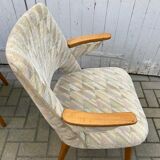 Set of 3 chairs G- Möbel Sweden in teak 1960s