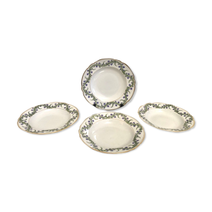 4 assiettes creuses en