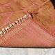 Handwoven Beni Ouarain rug 255×155cm – Terracotta & Clay - AZ821