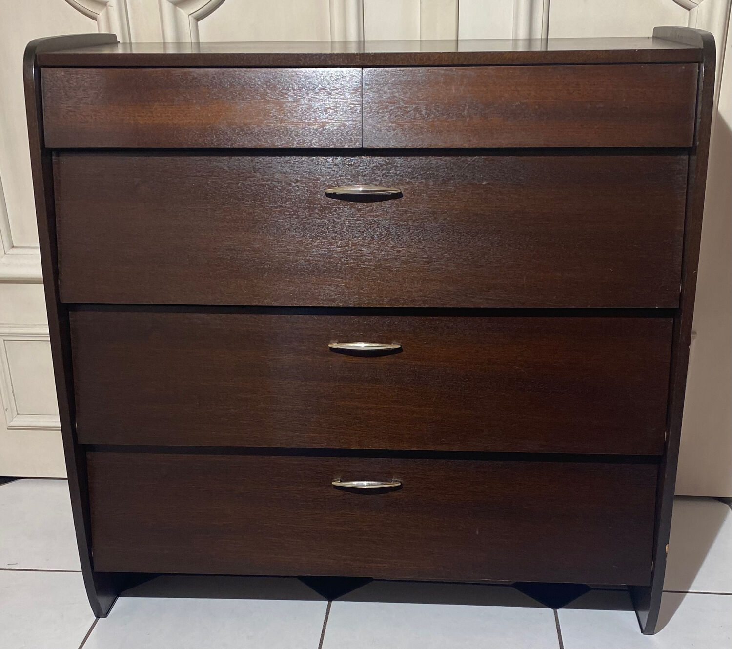 Vintage shoe cabinet