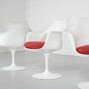 Set of "Tulip" model armchairs by Eero Saarinen for Knoll, USA