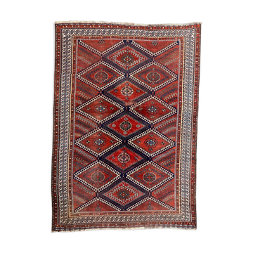 Tapis ancien persan de ghashghai 218x310 cm