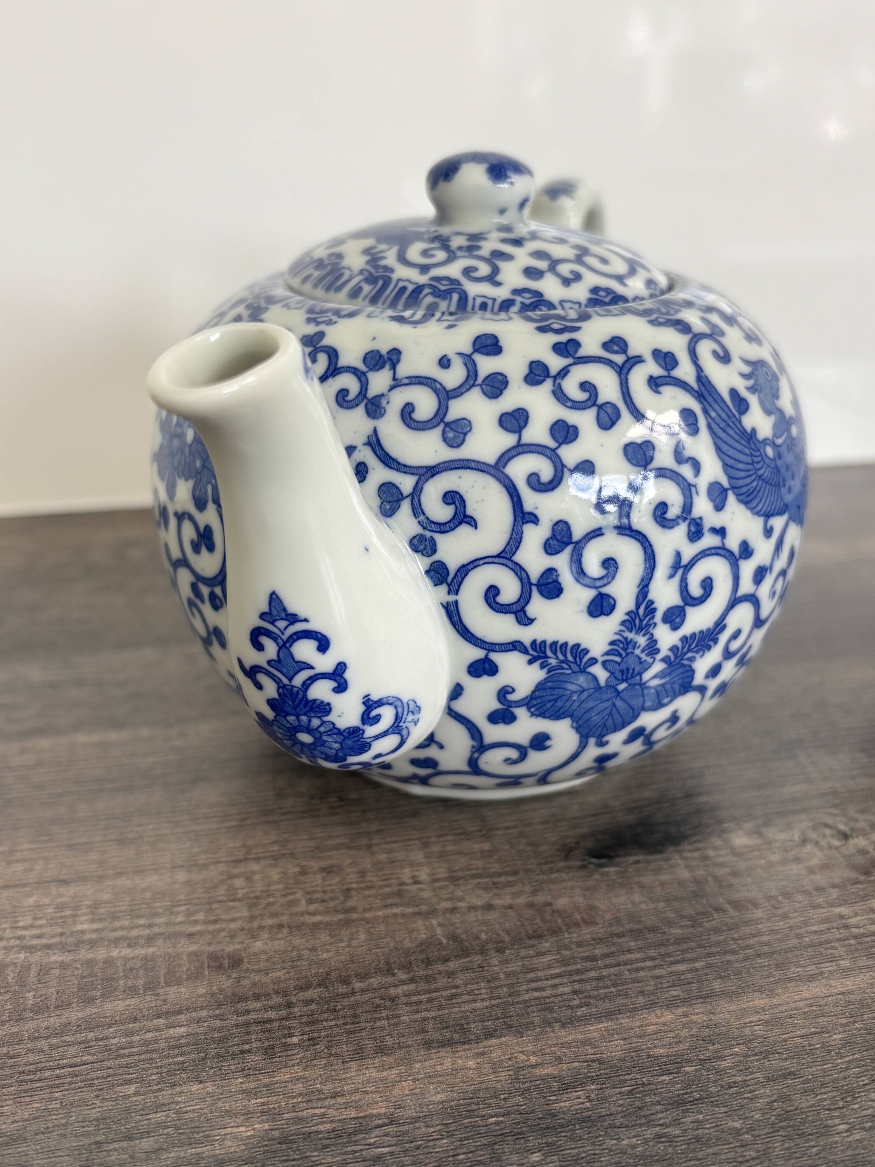 Ancient Japanese tea service Phoenix Decor – Early 20th century