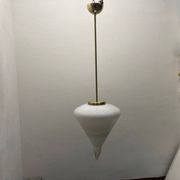 Suspension lumineuse en verre de Murano années 1980