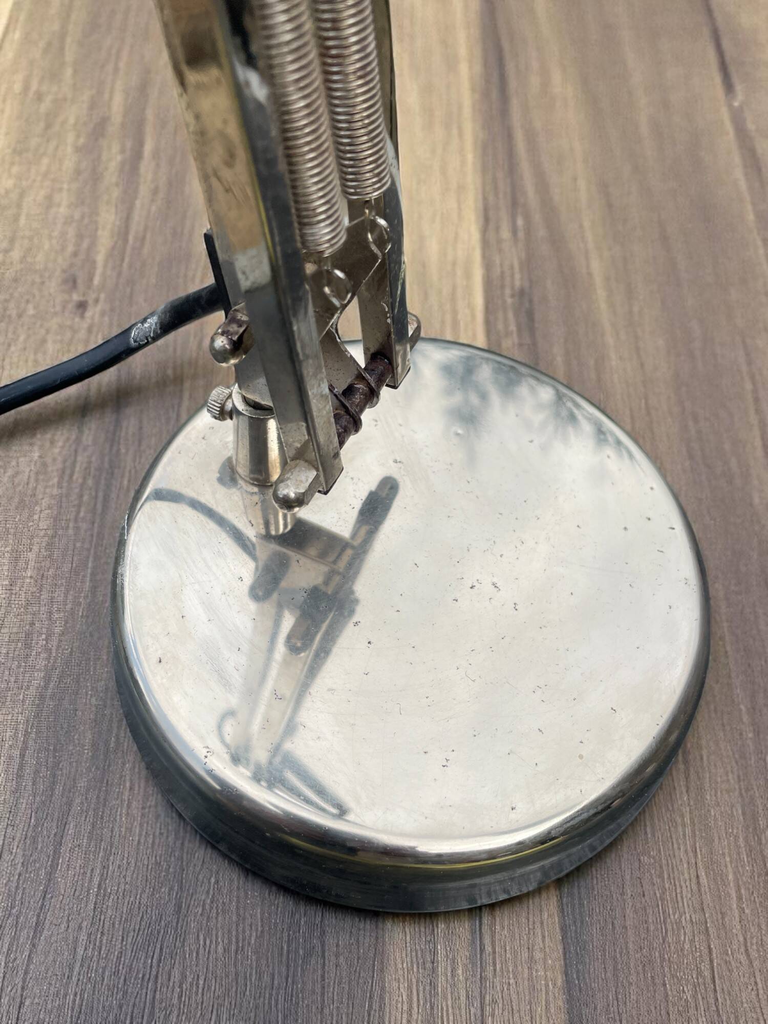 Lampe d'architecte en métal articulée Ikea Forså vintage