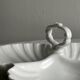 3-compartment white porcelain dish