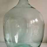 Clear blue demijohn
