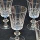 6 bayel cut crystal port glasses