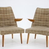 Paire de fauteuils des années 1960, Tchécoslovaquie