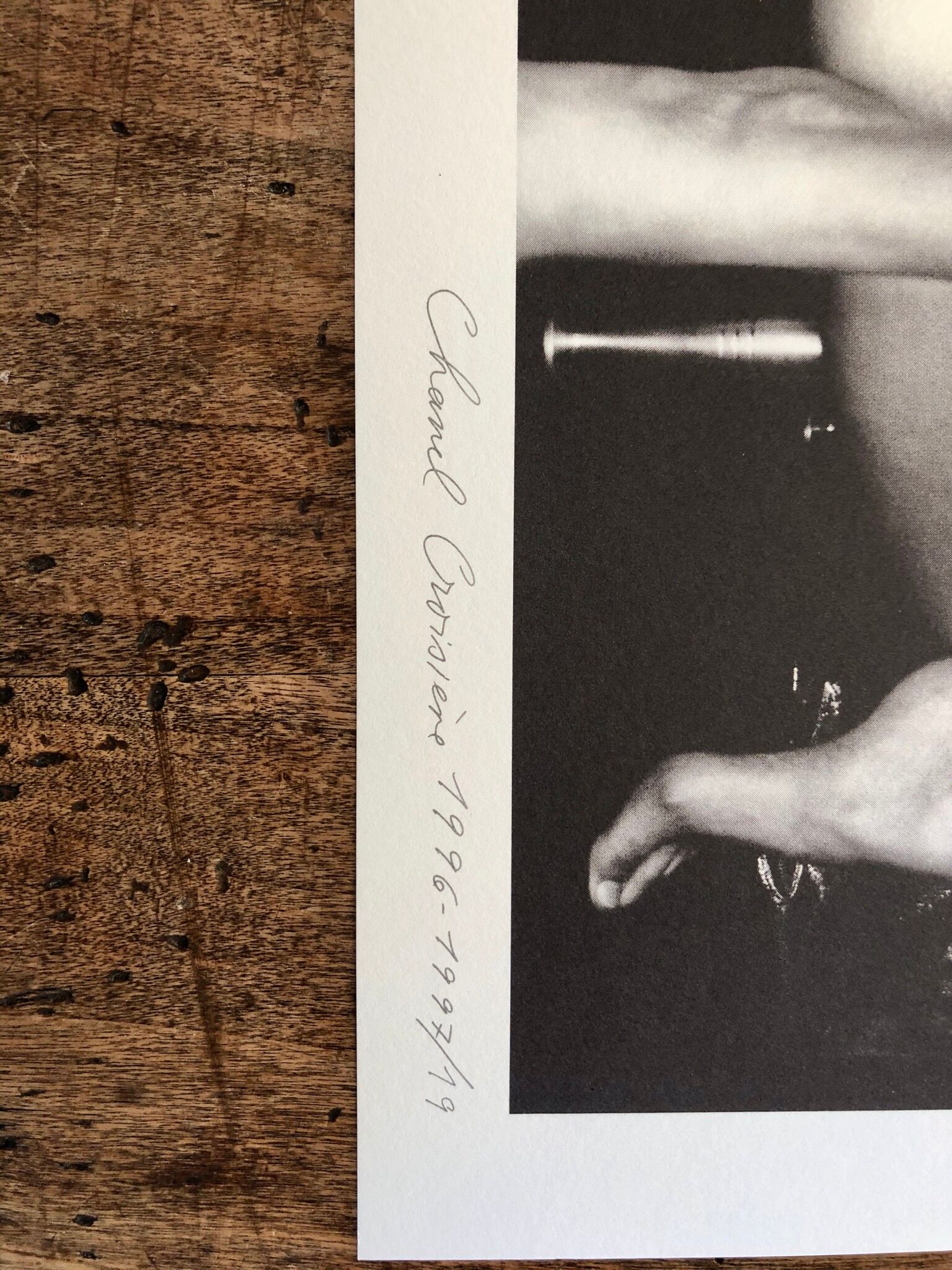 Chanel Photo by Karl Lagerfeld