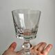 Lot de 9 verres à vin en cristal début XXème