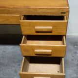 Old wooden desk from the 50s