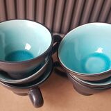 6 vintage cups