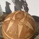 Empty ethnic Tuareg calabash pocket