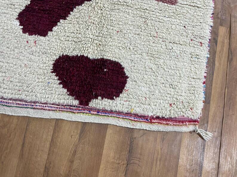 Handwoven wool Berber rug 150/250 cm