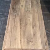 Old oak craft cabinet with sliding door