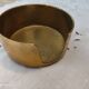 Set 5 pieces of 4 individual ashtrays in old brass