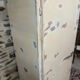 Small one-door Art Deco cabinet with a patina.