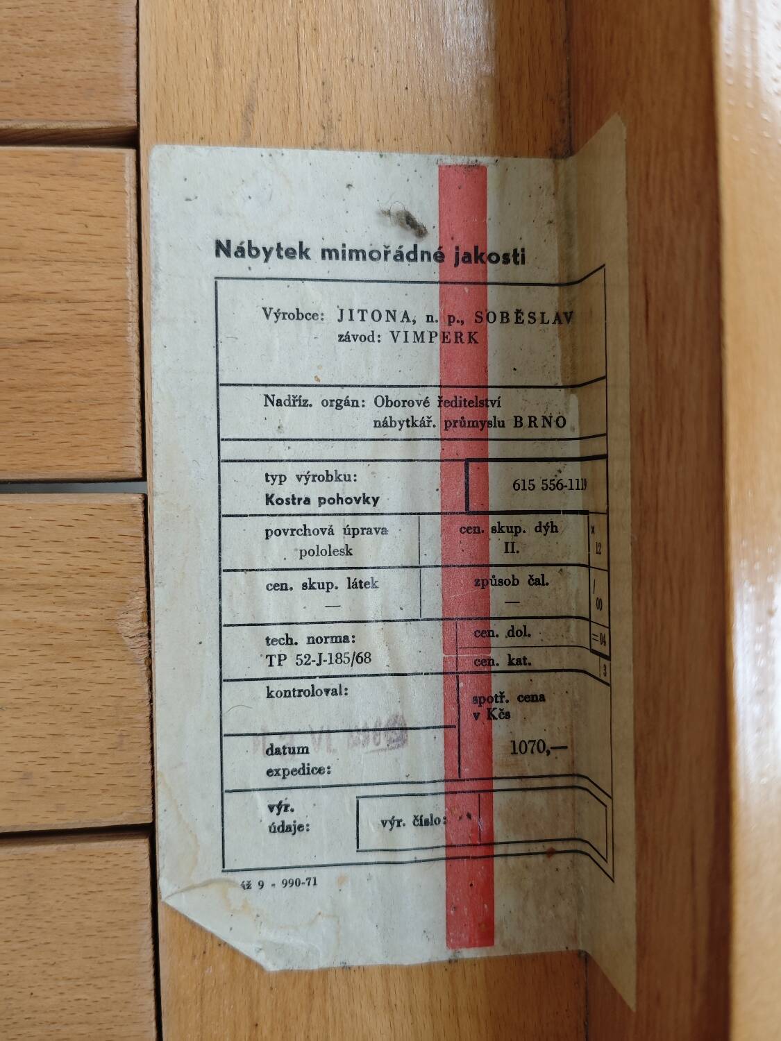 Jitona Sobeslav 1970s Green Fabric Folding Sofa