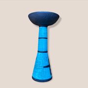 Modernist Ceramic Candle holder, Egyptian Inspired in The Taste Of Francine Delpierre
