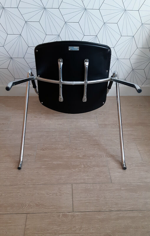 “Rugby” model armchair, Gilbert Steiner design, 1960s