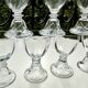 Verres Saint Louis Crystal modèle Cluny