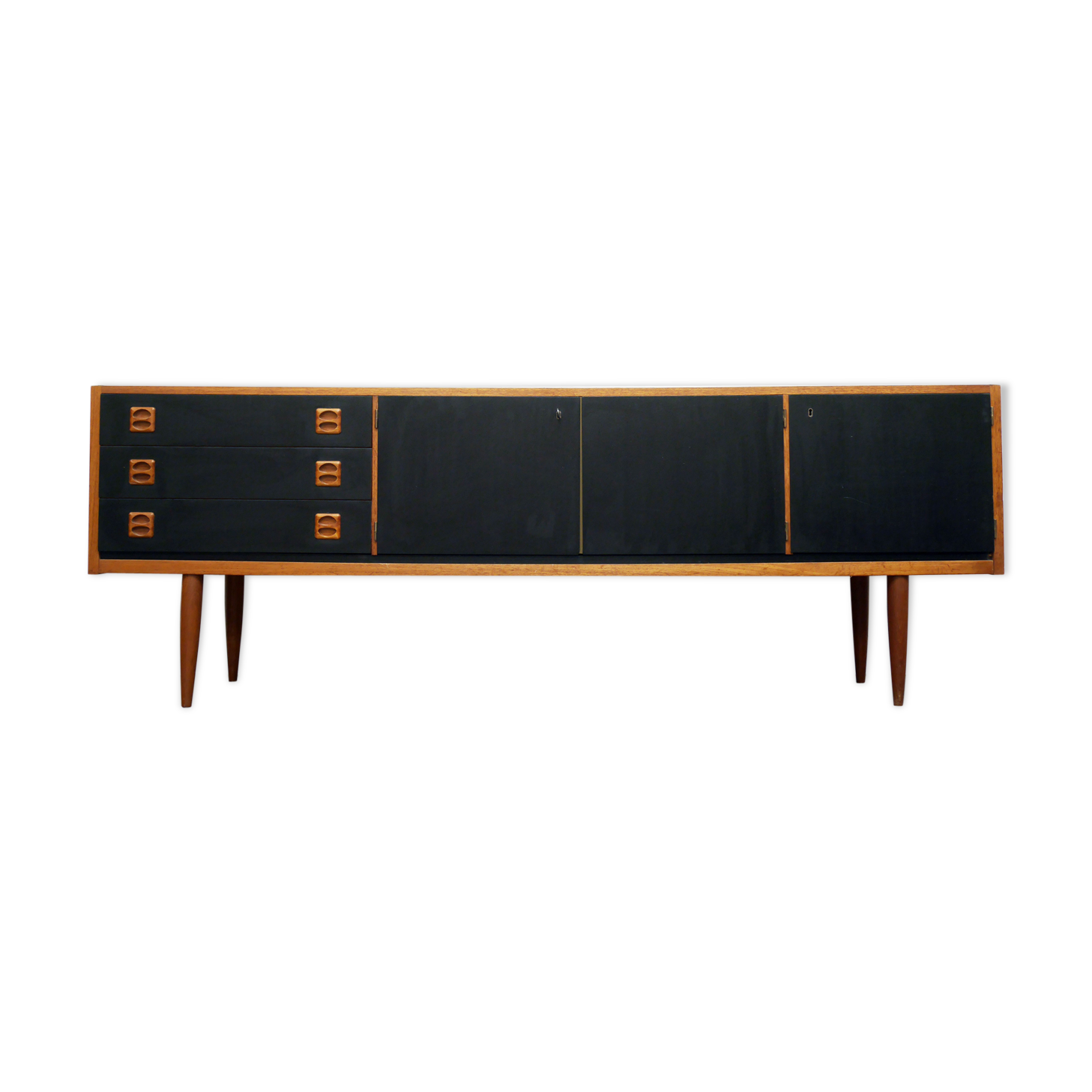 Sideboard Scandinavian teak 200 cm
