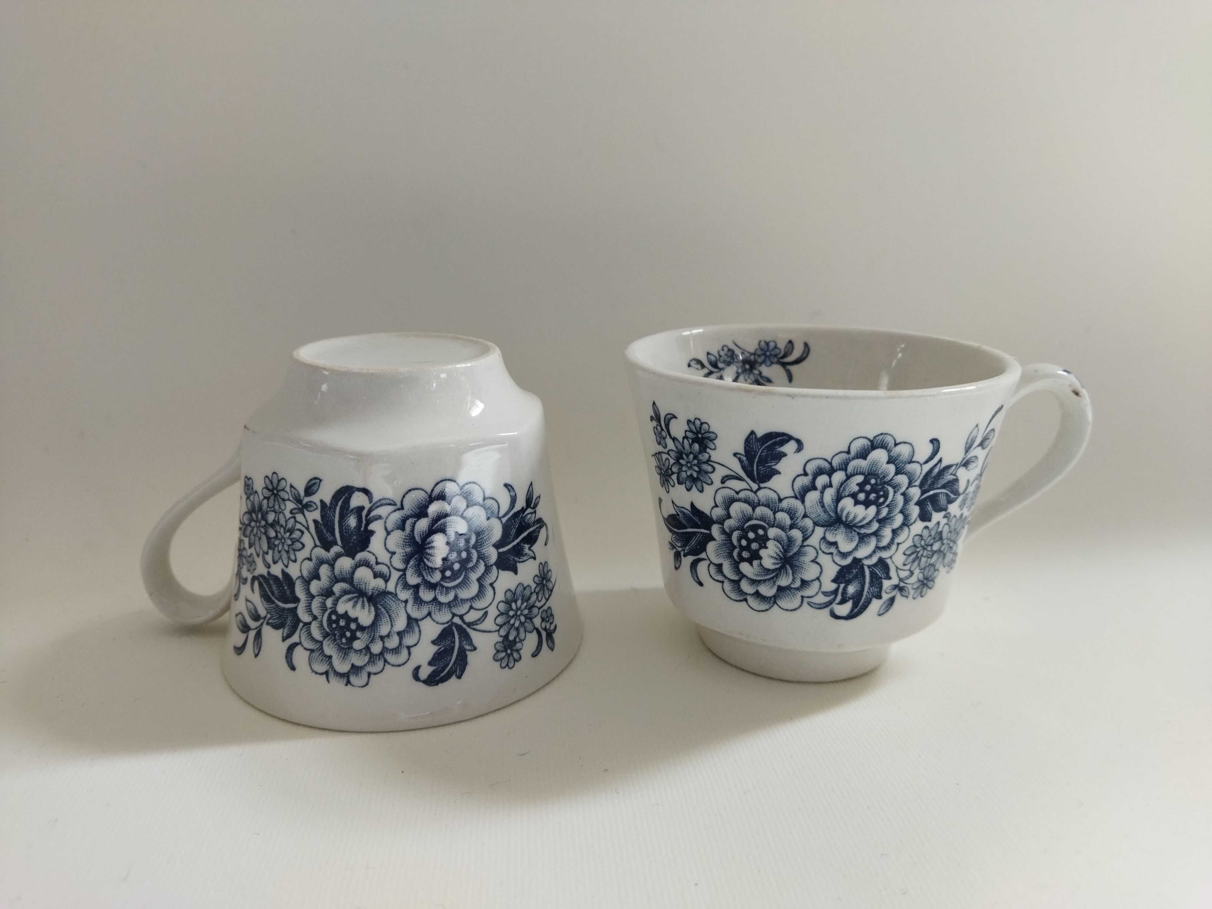 English coffee cups Ridgway Canterbury
