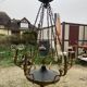 Six-light bronze chandelier, Empire Style