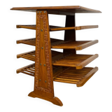 Wooden magazine rack, Circa 1950