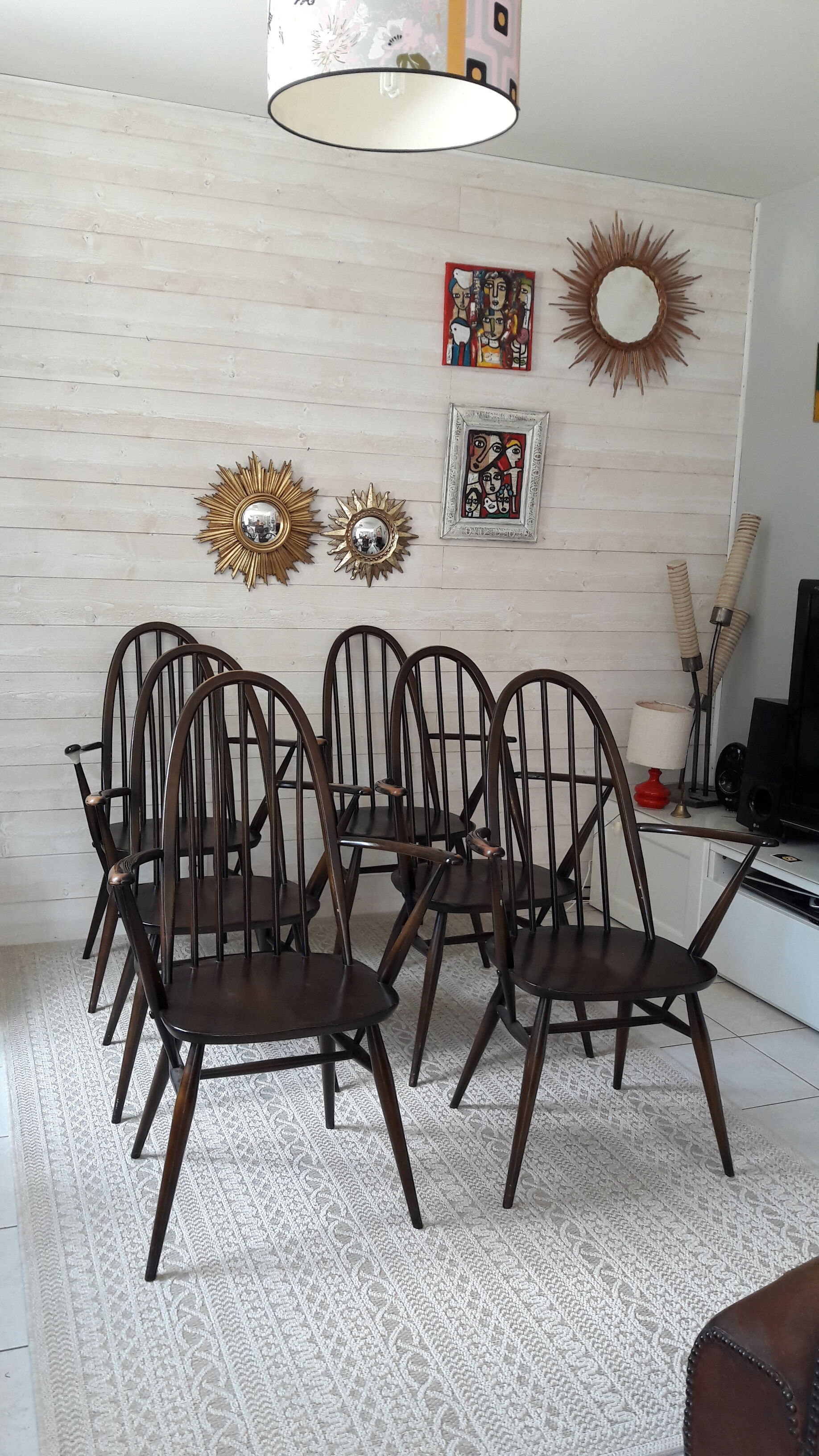 Chair Chair Ercol 'windsor quaker'