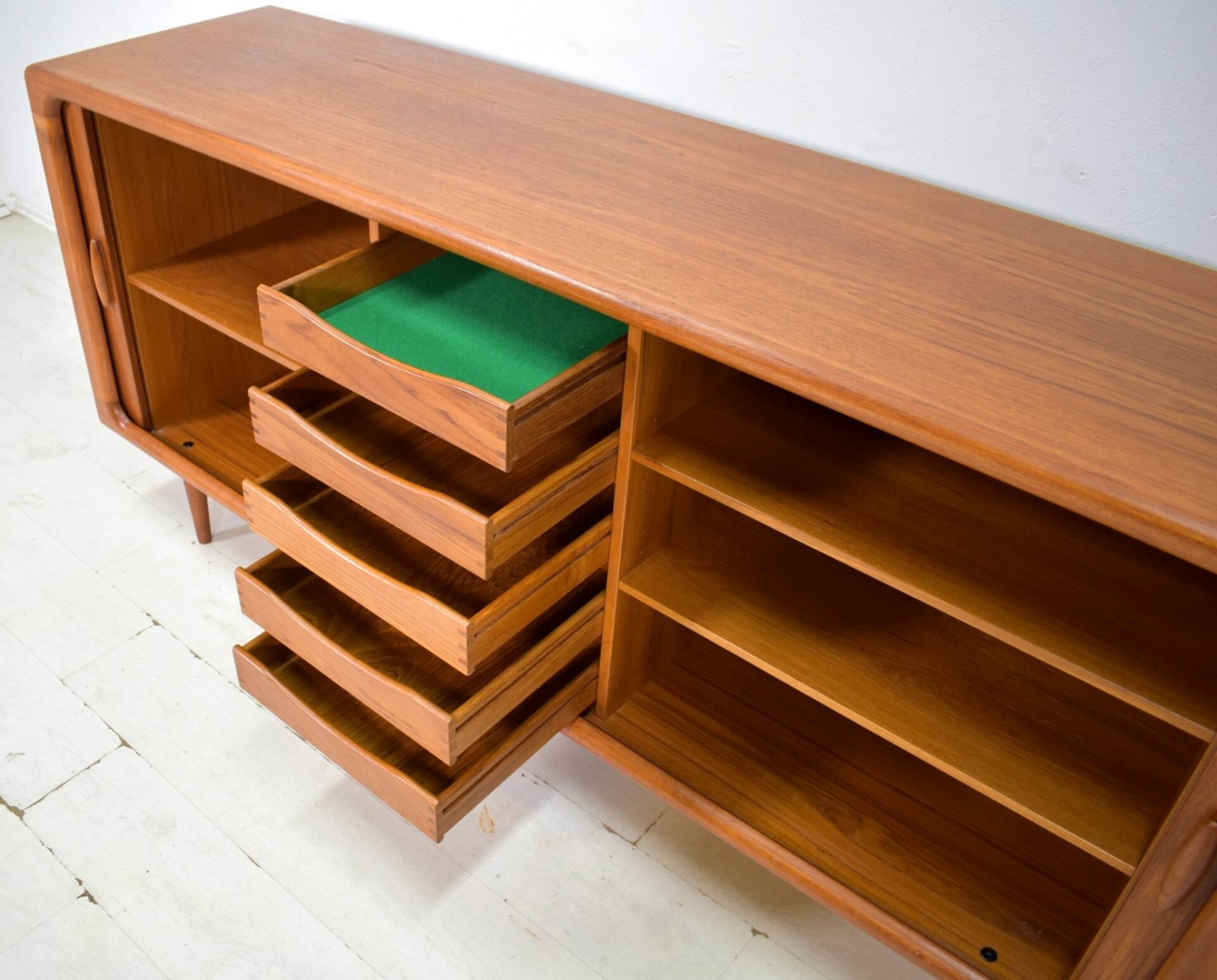 Sideboard by Dyrlund 1960s teak Danish Scandinavian vintage