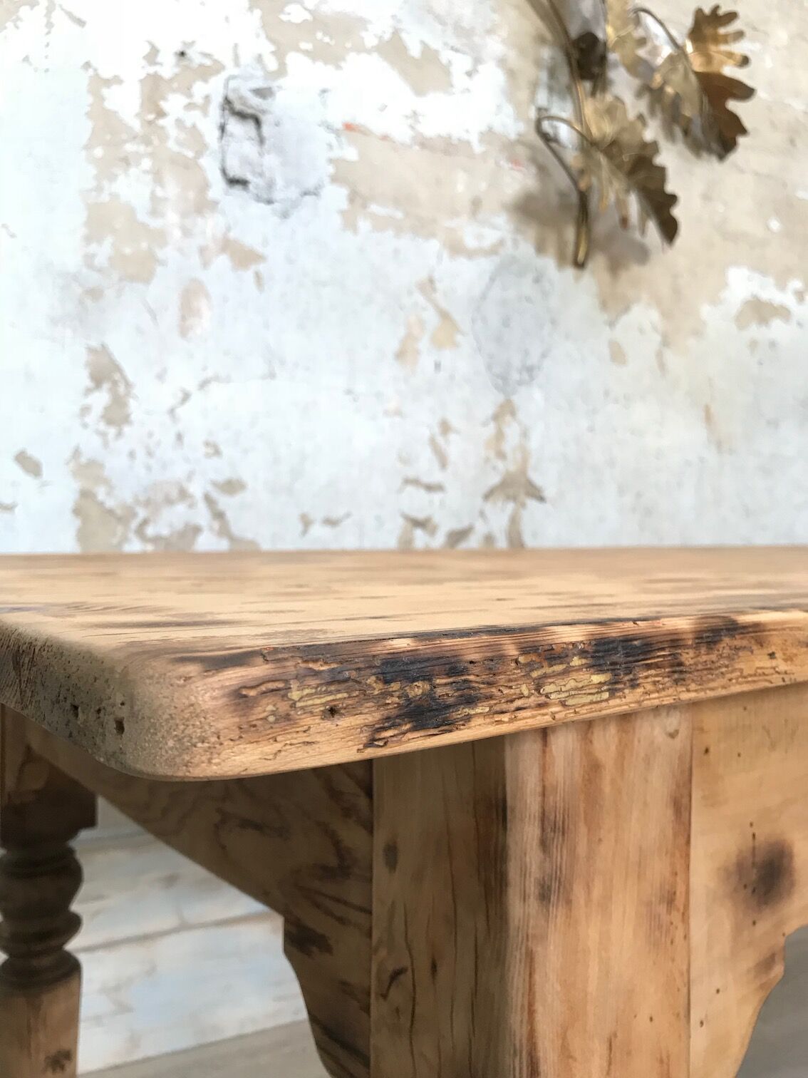 Vintage farm table