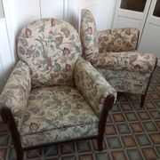 Pair of art deco armchairs