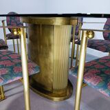 Hollywood Regency - Belgochrom dining table