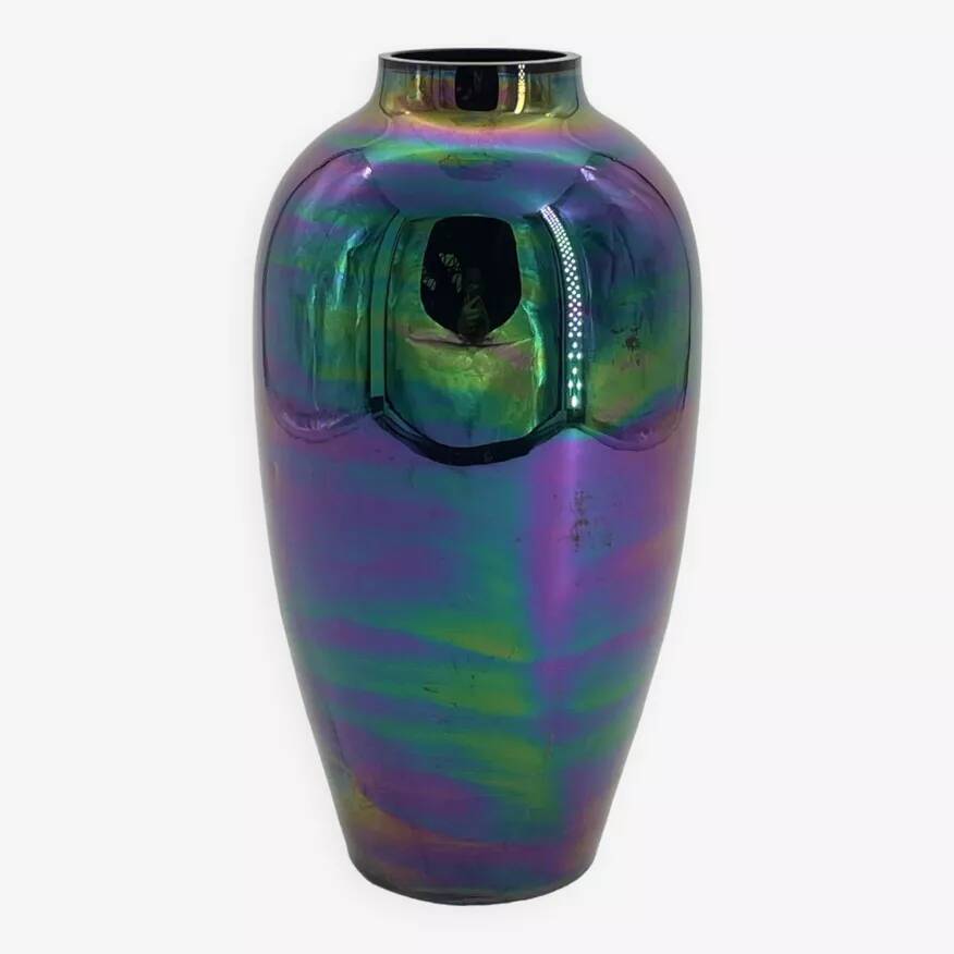 Vintage mercury ceramic vase