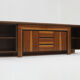 Vintage Italian walnut sideboard 1960s