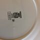 Round dish decor Cibon des faienceries de Sarreguemines and Digoin / vintage 60s