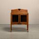 Art Deco Amsterdam School Tea or Display Cabinet in solid oak, Netherlands