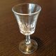 Six glasses with liqueur on foot, vintage 60s/70
